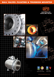 Trunnion and Floating Ball valve catalogue